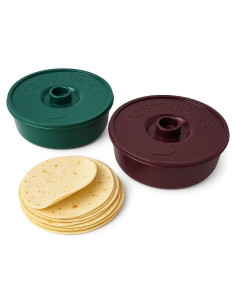 Calentadores de Tortillas Dependable 2-Pack 21.6 cm Aislados