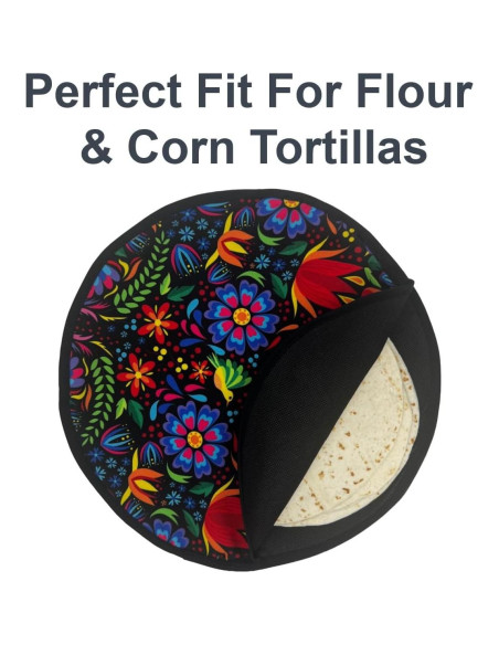 Bolsa Calentadora de Tortillas Casa De Queta 30.48 cm Multicolor