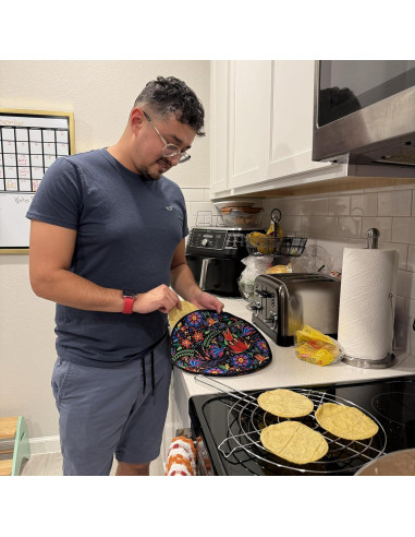 Bolsa Calentadora de Tortillas Casa De Queta 30.48 cm Multicolor