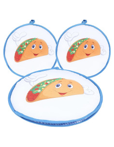 Paquete de 3 Bolsas Calentadoras de Tortilla Lemecima 30 cm