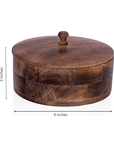 Soporte para Tortillas y Rotis Hecho a Mano El Gran Bazar Indio 23 cm