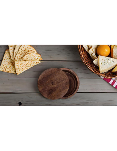 Soporte para Tortillas y Rotis Hecho a Mano El Gran Bazar Indio 23 cm