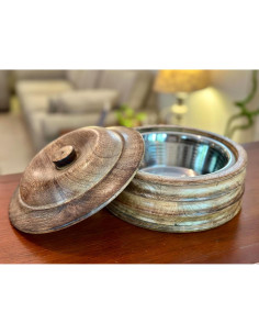 Cesta Calentadora de Tortillas El Gran Bazar Indio 23 cm 2