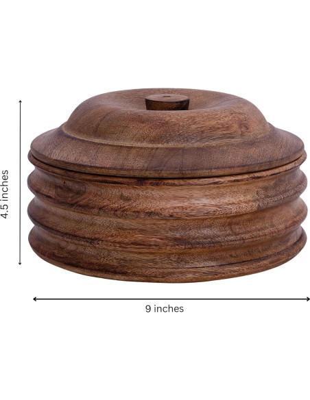 Cesta Calentadora de Tortillas El Gran Bazar Indio 23 cm