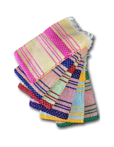 Paquete de 2 Tortilleros Sombrero y Tela de Tortilla - Hecho a Mano