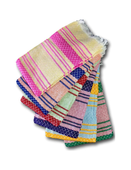 Paquete de 2 Tortilleros Sombrero y Tela de Tortilla - Hecho a Mano