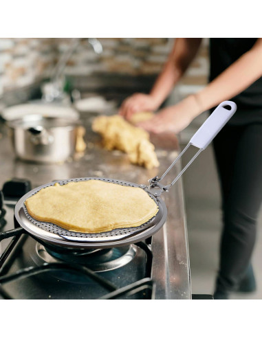 Tostadora de Tortillas Xylarnoveth de Acero Inoxidable 20cm