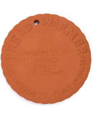 Calentador de Pan Fox Run de Terracota 12.07 cm Redondo