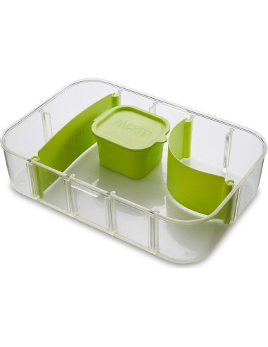 Contenedor de Almacenamiento Flex Bento PackIt 1.6L Lima Punch