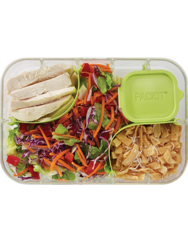 Contenedor de Almacenamiento Flex Bento PackIt 1.6L Lima Punch