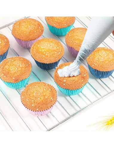 Forros de Cupcake Caperci Orquidea Púrpura 150 Unidades