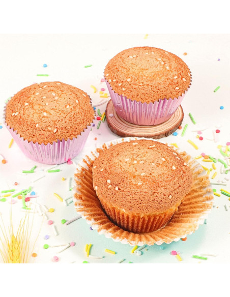 Forros de Cupcake Caperci Orquidea Púrpura 150 Unidades