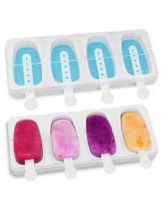 Moldes de Paletas Apilables Alinana - 2 Piezas Sin BPA
