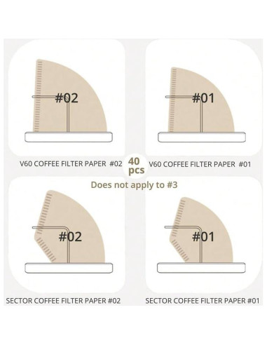 Soporte para Filtros de Café Shoxil - Madera Nogal y Latón