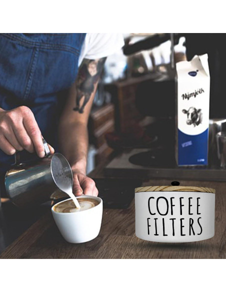 Soporte para Filtros de Café LONG TAO 15.5x15.5cm Madera