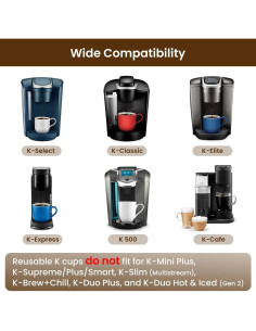 Soporte de Filtro de Agua PureSturdy + 12 Filtros para Keurig 2