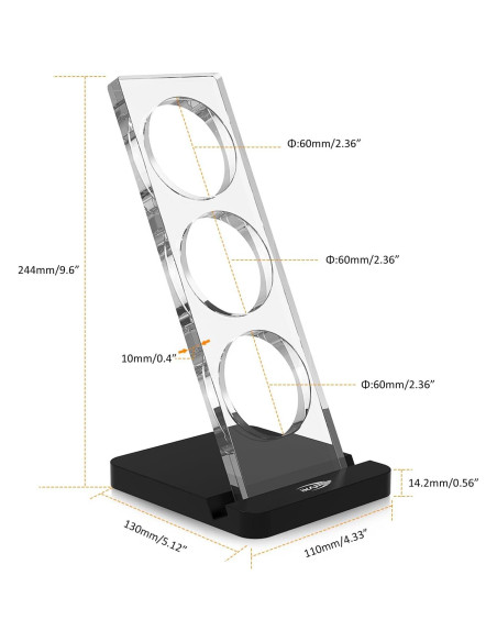 Soporte de Exhibición para Canasta de Filtro IKAPE 54mm/58mm Soporte de Exhibición para Canasta de Filtro IKAPE 54mm/58mm