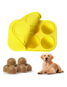 Moldes de Silicona para Golosinas de Perro Xyulaan 6 Cavidades