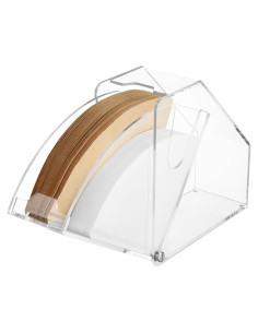 Soporte Organizador para Filtros de Café Homakover Acrílico 100 Piezas