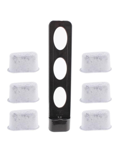 Soporte de Filtro de Agua Anbige con 6 Filtros de Carbón