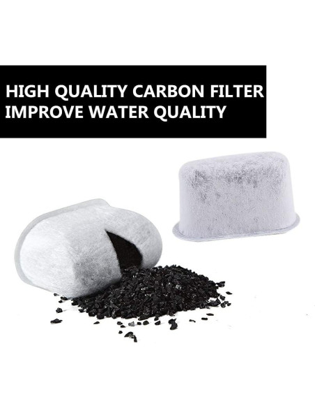 Soporte de Filtro de Agua Anbige con 6 Filtros de Carbón