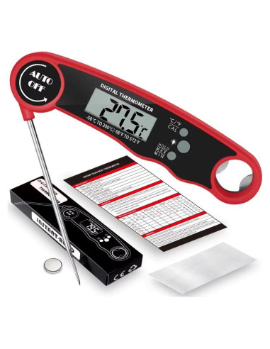 Termómetro Digital de Cocina FL RWT-FM001 Impermeable IP67