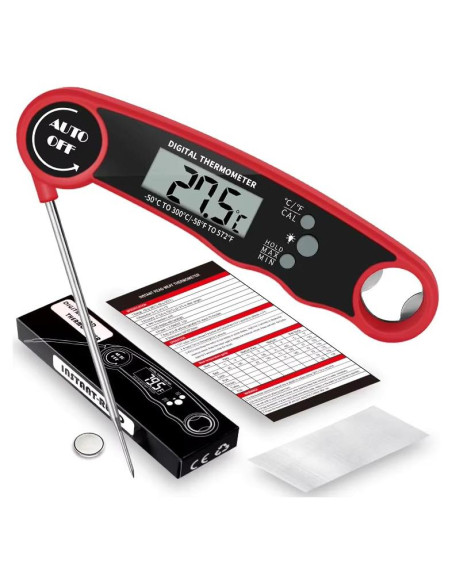 Termómetro Digital de Cocina FL RWT-FM001 Impermeable IP67 Termómetro Digital de Cocina FL RWT-FM001 Impermeable IP67