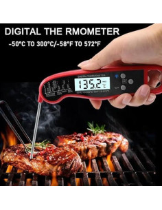 Termómetro Digital de Cocina FL RWT-FM001 Impermeable IP67 2