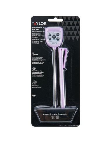 Termómetro Digital de Bolsillo Impermeable Taylor 9878EPR