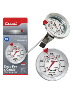 Termómetro de Acero Inoxidable Escali AHC1 para Dulces y Freír