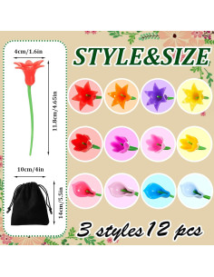 12 Encantos de Vino de Silicona Cunhill para Copas Coloridas 2