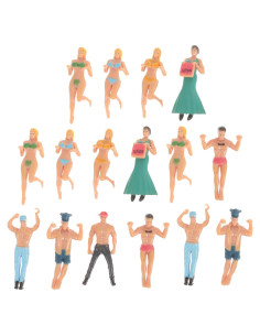 16 Marcadores de Vidrio Anime Ipetboom para Bebidas