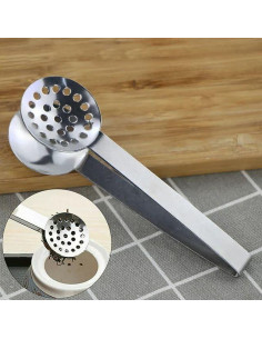 Pinzas Exprimidor de Bolsa de Té Pluzmecalm Acero Inoxidable 2