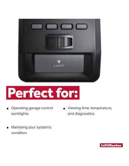 Panel de Control LiftMaster 880LM con Detección de Movimiento