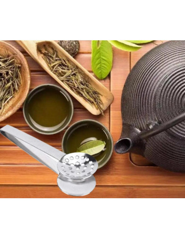 Exprimidor de Bolsas de Té UQUABESO Acero Inoxidable 2 Piezas
