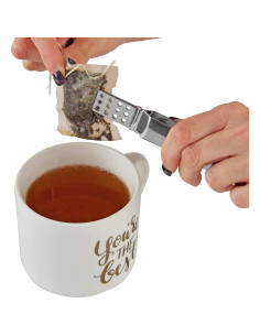 Set de 2 Exprimidores de Bolsitas de Té Home-X Acero Inoxidable 2