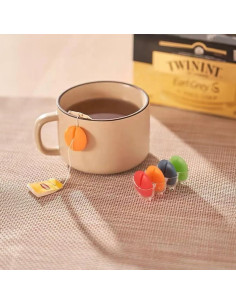 8 Soportes de Bolsa de Té de Silicona Biterplaza Multicolor 2