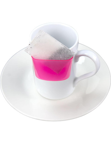 Soporte para Bolsa de Té en Taza Iconikal 4-Pack Multicolor