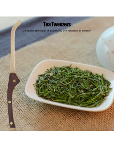 Pinzas para Té Beufee de Ébano, Multiusos, 17x2x1.8cm 2