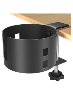 Soporte para Taza de Escritorio YYP Negro, Resistente y Multifuncional
