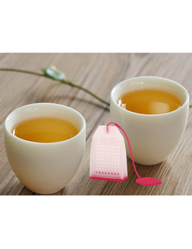 Infusores de Té de Silicona Dwwffer - Paquete de 4 Colores