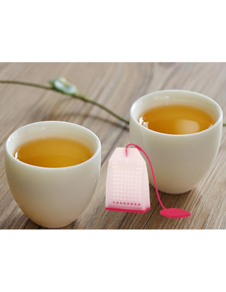 Infusores de Té de Silicona Dwwffer - Paquete de 4 Colores