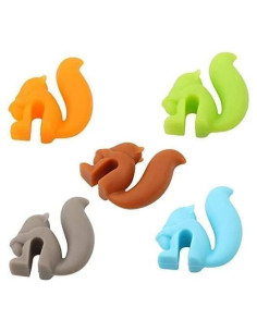 Set de 5 Soportes para Bolsa de Té Ardilla Junfamilee