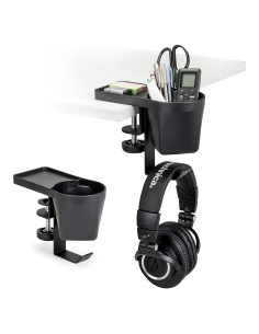 Soporte para Tazas EHO con Pinza y Gancho Reversible 3 en 1