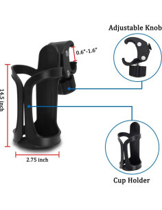 Soporte para Tazas de Barco Boaton, Antideslizante, Negro 2
