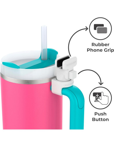 Soporte para Teléfono HydraClip Blanco - Accesorio Manos Libres