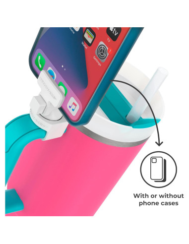 Soporte para Teléfono HydraClip Blanco - Accesorio Manos Libres