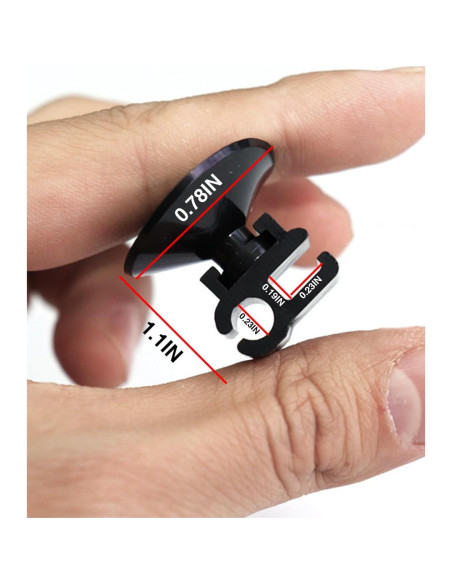 20 Piezas Clip de Ventosa para Acuario MP2 MINGPIN 2.8cm