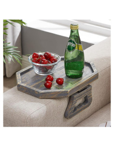 Mesa de Bandeja de Clip Vesuna de Madera Plegable 30x22.8 cm