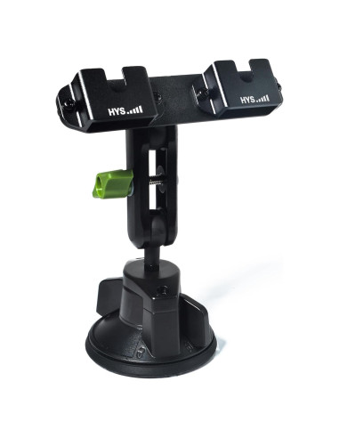 Soporte de Ventosa HYS para Micrófono de Radio 9 cm